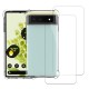 Coque Google Pixel 6 Antichoc coins renforcés Silicone + 2 Vitres en verre trempé Protection écran
