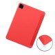 Étui Smart Cover iPad Air 10.9 pouces (2020/2022) / iPad Pro 11 pouces Rouge à Rabat avec Support