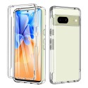 Coque Google Pixel 7 360° intégrale Protection avant et arrière silicone transparente