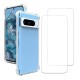 Coque Google Pixel 8 Pro Antichoc coins renforcés Silicone + 2 Vitres en verre trempé Protection écran
