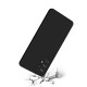 Coque Samsung Galaxy A52 Silicone liquide Noire + 2 Vitres en Verre trempé Protection écran Antichocs