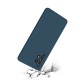 Coque Samsung Galaxy A52 Silicone liquide Bleue Marine + 2 Vitres en Verre trempé Protection écran Antichocs