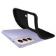 Coque Samsung Galaxy S21 FE Silicone liquide Noire + 2 Vitres en Verre trempé Protection écran Antichocs
