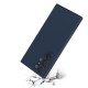 Coque Samsung Galaxy S23 Ultra Silicone liquide Bleue Marine + 2 Vitres en Verre trempé Protection écran Antichocs