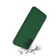 Coque Samsung Galaxy A32 Silicone liquide Verte + 2 Vitres en Verre trempé Protection écran Antichocs