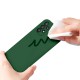 Coque Samsung Galaxy A32 Silicone liquide Verte + 2 Vitres en Verre trempé Protection écran Antichocs