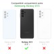 Coque Samsung Galaxy A13 Silicone liquide Noire + 2 Vitres en Verre trempé Protection écran Antichocs