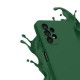 Coque Samsung Galaxy A13 Silicone liquide Verte + 2 Vitres en Verre trempé Protection écran Antichocs