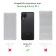 Coque Samsung Galaxy A12 Silicone liquide Verte + 2 Vitres en Verre trempé Protection écran Antichocs