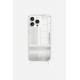 Coque iPhone 14 Pro Max miroir anti-choc avec anneaux en silicone transparent 