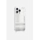 Coque iPhone 13 Pro miroir anti-choc  avec anneaux en silicone transparent 