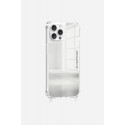 Coque miroir anti-choc avec anneaux  en silicone transparent pour iPhone 12 Pro Max