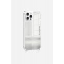 Coque miroir anti-choc avec anneaux  en silicone transparent pour iPhone 12/12PRO