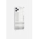 Coque miroir anti-choc avec anneaux  en silicone transparent pour iPhone 11 Pro Max