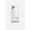 Coque miroir anti-choc avec anneaux  en silicone transparent pour iPhone 11 Pro Max
