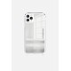 Coque miroir anti-choc avec anneaux  en silicone transparent pour iPhone 11 Pro Max