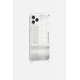 Coque miroir anti-choc avec anneaux  en silicone transparent pour iPhone 11 Pro