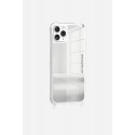 Coque miroir anti-choc avec anneaux  en silicone transparent pour iPhone 11 Pro