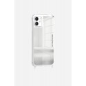 Coque miroir anti-choc avec anneaux  en silicone transparent pour iPhone 11
