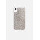 Coque iPhone XR avec anneaux en silicone paillettes multicolors