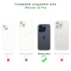 Coque iPhone 15 Pro Transparente Compatible Magsafe + 2 Vitres Protection Ecran