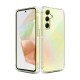 Coque Samsung Galaxy A35 Antichoc coins renforces Silicone + 2 Vitres en verre trempe Protection ecran
