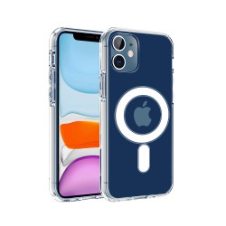 Coque iPhone 12 Mini Transparente Compatible Magsafe antichocs