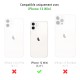 Coque iPhone 12 Mini Transparente Compatible Magsafe antichocs