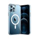 Coque iPhone 12 Pro Max Transparente Compatible Magsafe antichocs