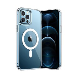 Coque iPhone 12 Pro Max Transparente Compatible Magsafe antichocs