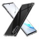 Coque Samsung Galaxy Note 10 Antichoc coins renforces Silicone + 2 Vitres en verre trempe Protection ecran