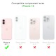Coque iPhone 16 Transparente Compatible Magsafe + 2 Vitres Protection ecran