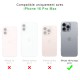 Coque iPhone 16 Pro Max Transparente Compatible Magsafe + 2 Vitres Protection ecran