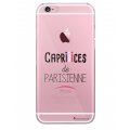Coque iPhone 6/6S rigide transparente Caprices de Parisienne Dessin La Coque Francaise