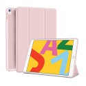 Etui Smart Cover iPad 10.2 Pouces 2019/2020/2021 Rose à rabat avec support