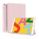 Etui Smart Cover iPad 10.2 Pouces 2019/2020/2021 Rose a rabat avec support
