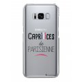 Coque Samsung Galaxy S8 rigide transparente Caprices de Parisienne Dessin La Coque Francaise