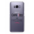 Coque Samsung Galaxy S8 Plus rigide transparente Caprices de Parisienne Dessin La Coque Francaise