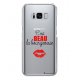 Coque rigide transparent C'est beau la bourgeoisie Samsung Galaxy S8