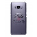 Coque Samsung Galaxy S8 Plus rigide transparente Bobo et Parisienne Dessin La Coque Francaise
