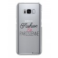 Coque Samsung Galaxy S8 rigide transparente Fashion Paris Dessin La Coque Francaise