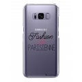 Coque Samsung Galaxy S8 Plus rigide transparente Fashion Paris Dessin La Coque Francaise