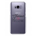 Coque Samsung Galaxy S8 Plus rigide transparente Glamour et Parisienne Dessin La Coque Francaise