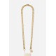 Chaîne bijoux Emmy avec mousquetons dorés de 120 cm coloris dorée