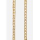 Chaîne bijoux Emmy avec mousquetons dorés de 120 cm coloris dorée