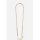 Chaîne bijoux Mia avec mousquetons dorés de 120 cm en résine ultra résistante Doré