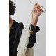 Sac universel Ella de téléphone façon perles de culture blanche 
