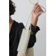 Sac universel Ella de téléphone façon perles de culture blanche 