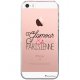Coque rigide transparent Glamour et Parisienne iPhone SE / 5S / 5