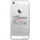 Coque rigide transparent Glamour et Parisienne iPhone SE / 5S / 5
